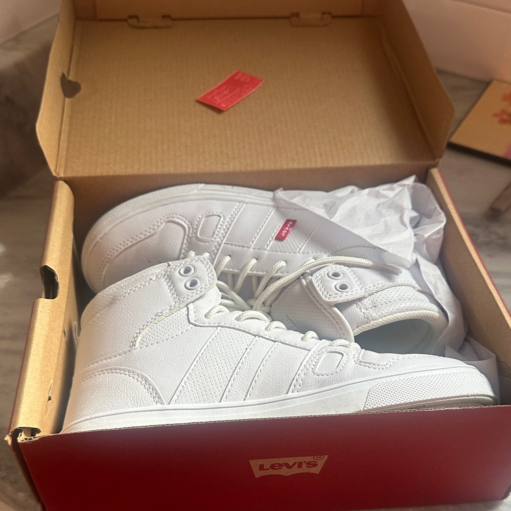 Levi's Kids Classic White Sneakers